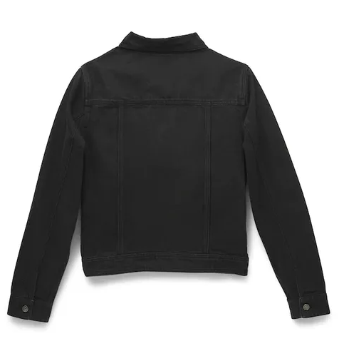 Womens Knucklehead Mic Drop Denim Jacket Black XS,S,M,L,XL