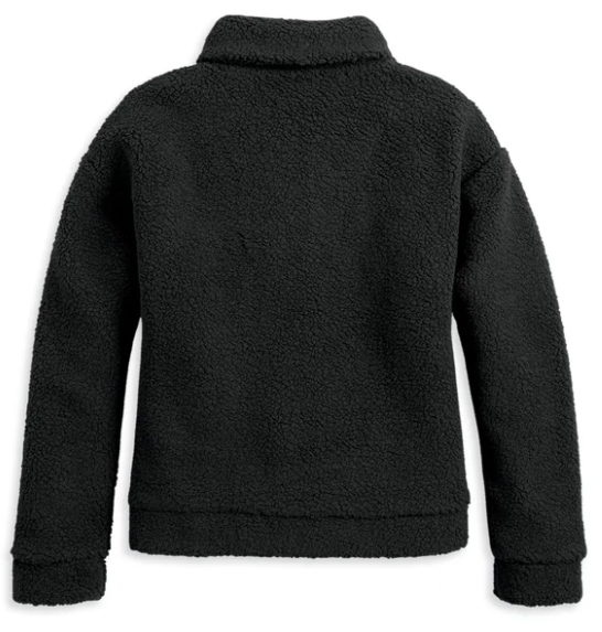 Womans Enchanted Sherpa Jacket - Black Beuty -S, M, L