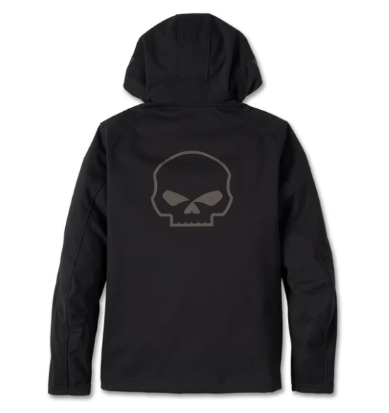 Men's Deflector 2.0 Willie G Skull Riding Fleece - Black Beauty 2XL, 3XL