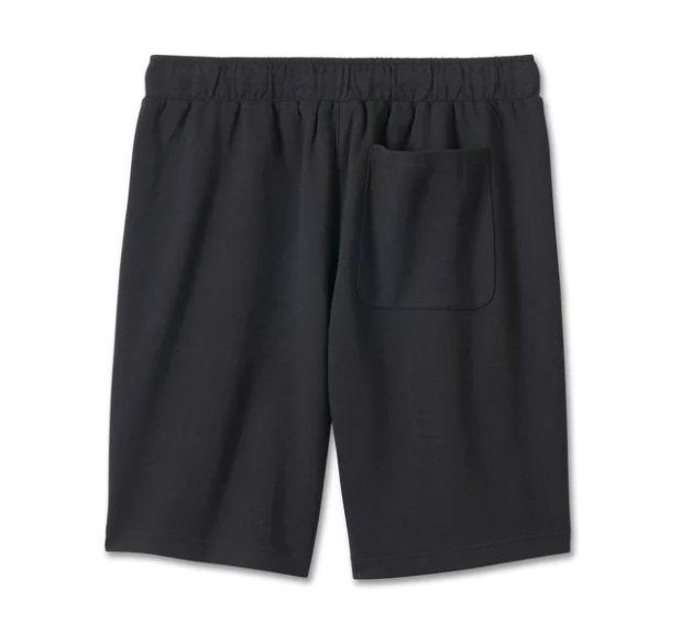 Men's Bar & Shield Fleece Shorts - Harley Black M, XL, 2XL, 3XL