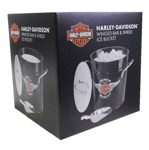 Harley-Davidson® Winged Bar & Shield Ice Bucket, 3.75 Quart