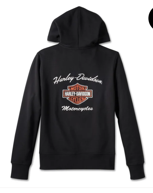 Womans Hoodie Knit Black - Large