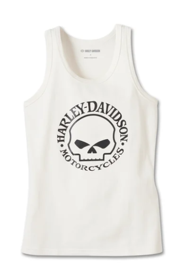 Womans Tank-Knit, Off White  Small