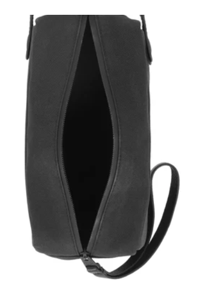 Harley-Davidson® Modular Fabric Toiletry Bag | Genuine Leather Trim