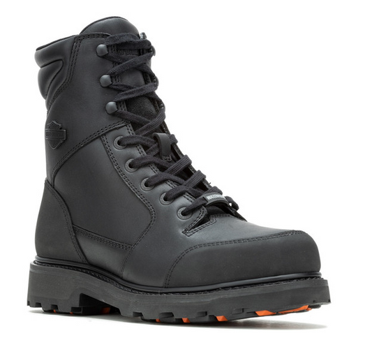Harley-Davidson® Men's 7-Inch Brockman WP Black Motorcycle Boots D50001
