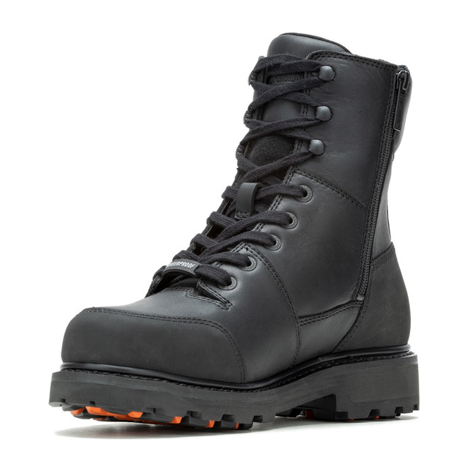 Harley-Davidson® Men's 7-Inch Brockman WP Black Motorcycle Boots D50001