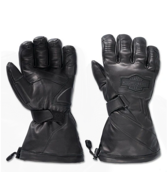 Harley GLOVES-GAUNTLET WATERPROOF LEATHER 98196-24VM