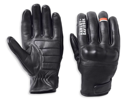 Harley MEN`S SOUTH SHORE LEATHER GLOVES