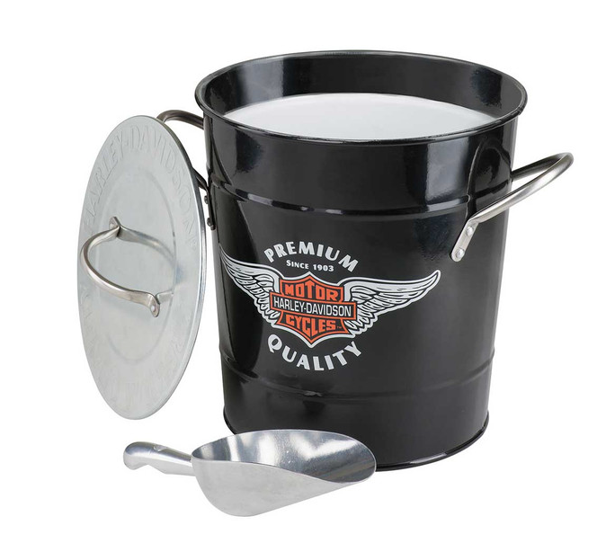Harley-Davidson® Winged Bar & Shield Ice Bucket, 3.75 Quart