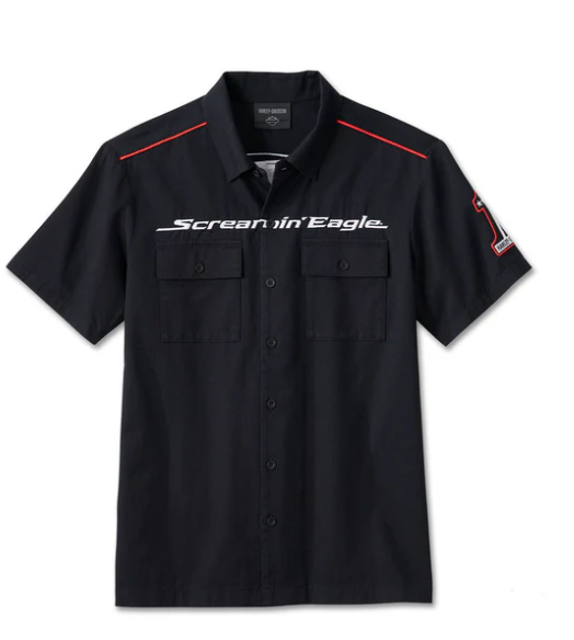 Harley MEN`S SCREAMIN` EAGLE SHORT SLEEVE SHIRT 96447-24VM